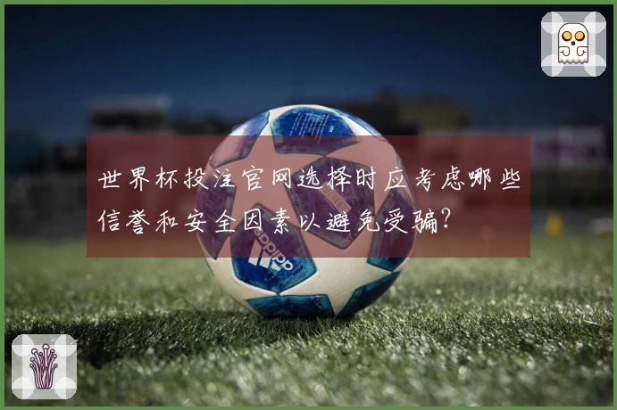 世界杯投注官网选择时应考虑哪些信誉和安全因素以避免受骗？